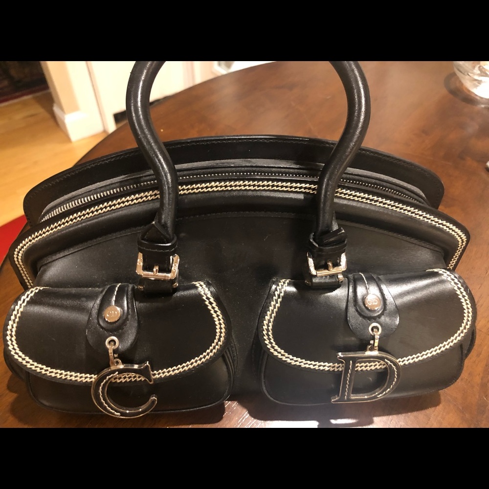Classic Christian Dior detective bag